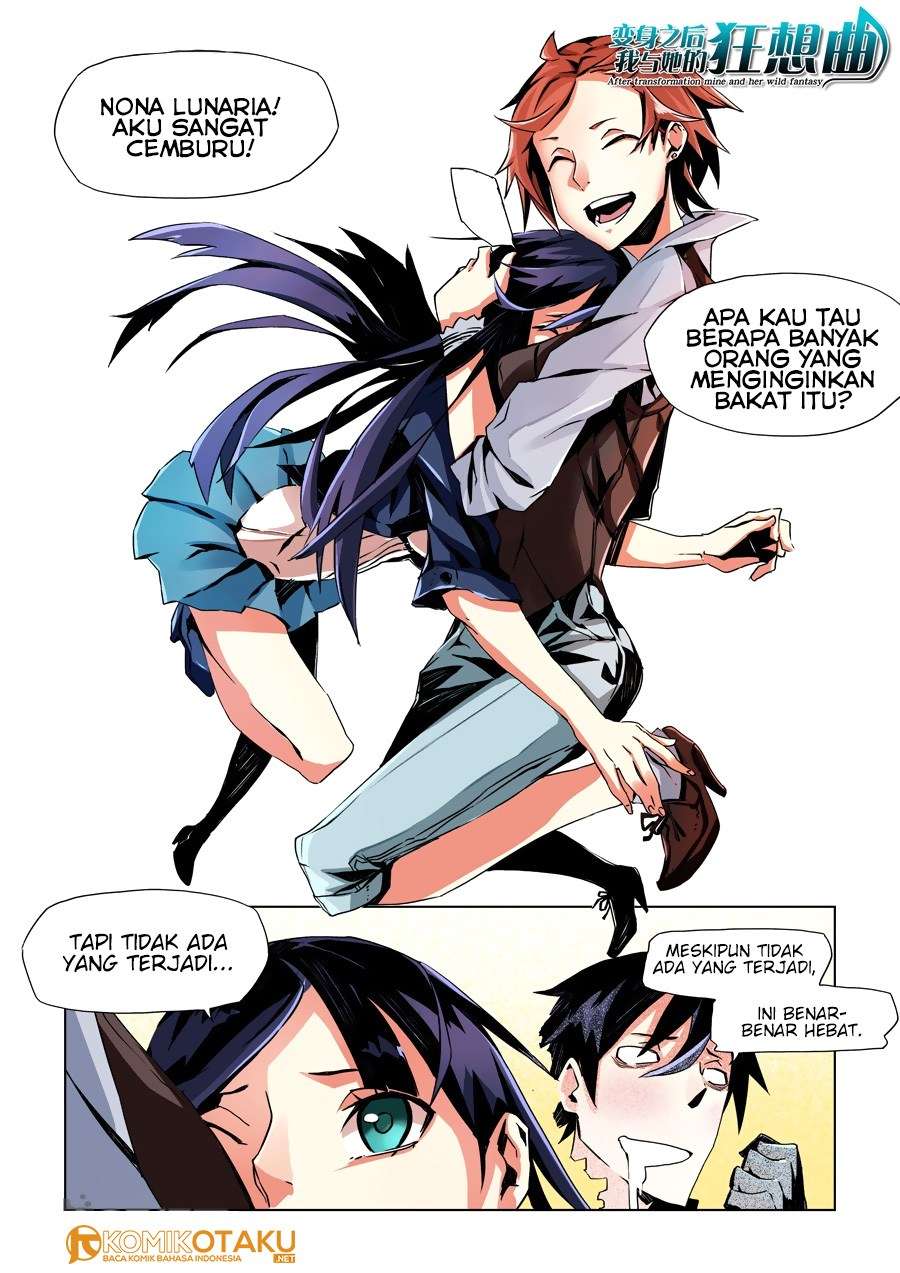 After Transformation, Mine and Her Wild Fantasy Chapter 09 page 3
