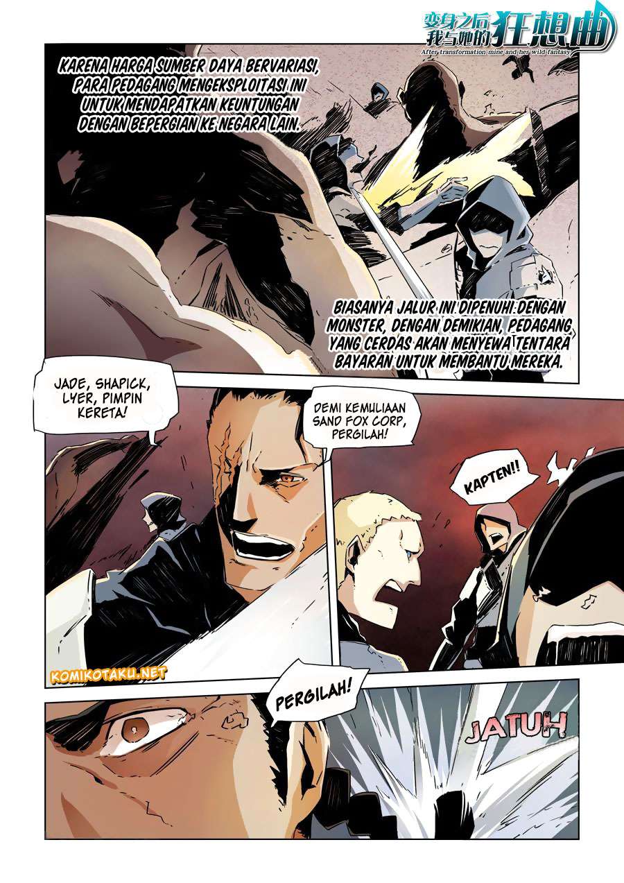 After Transformation, Mine and Her Wild Fantasy Chapter 08 page 3