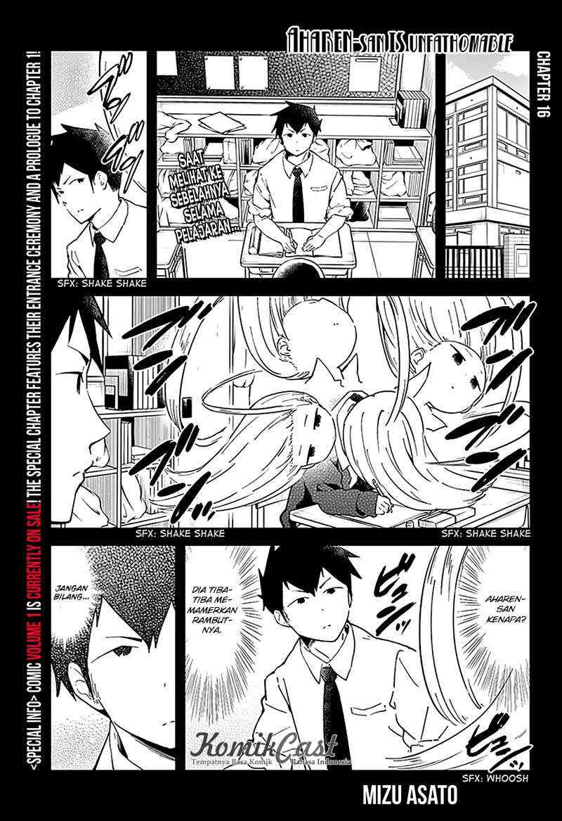 Aharen-san wa Hakarenai Chapter 16 page 3