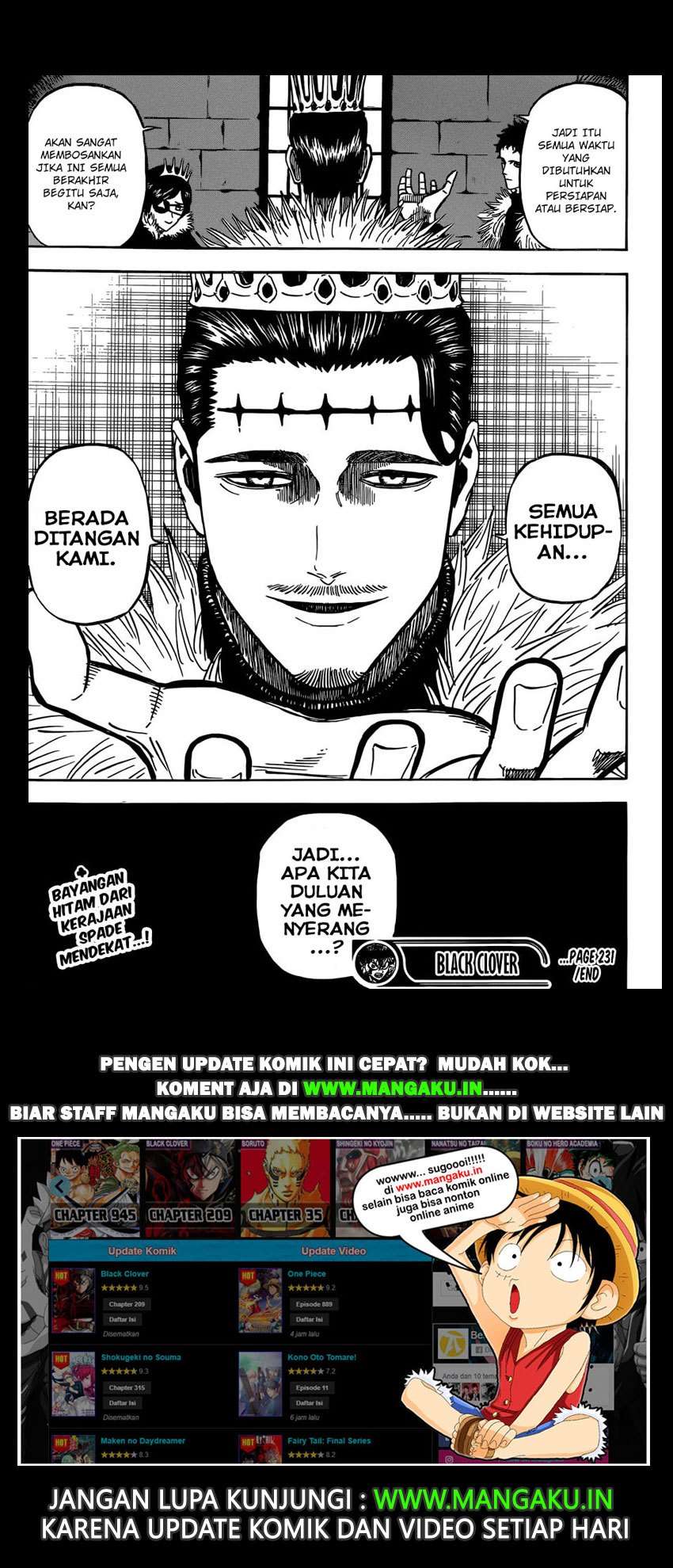 Black Clover Chapter 231 page 16