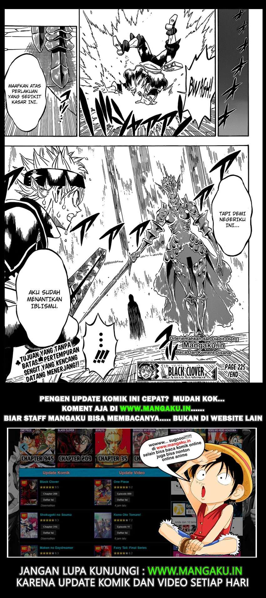 Black Clover Chapter 225 page 15