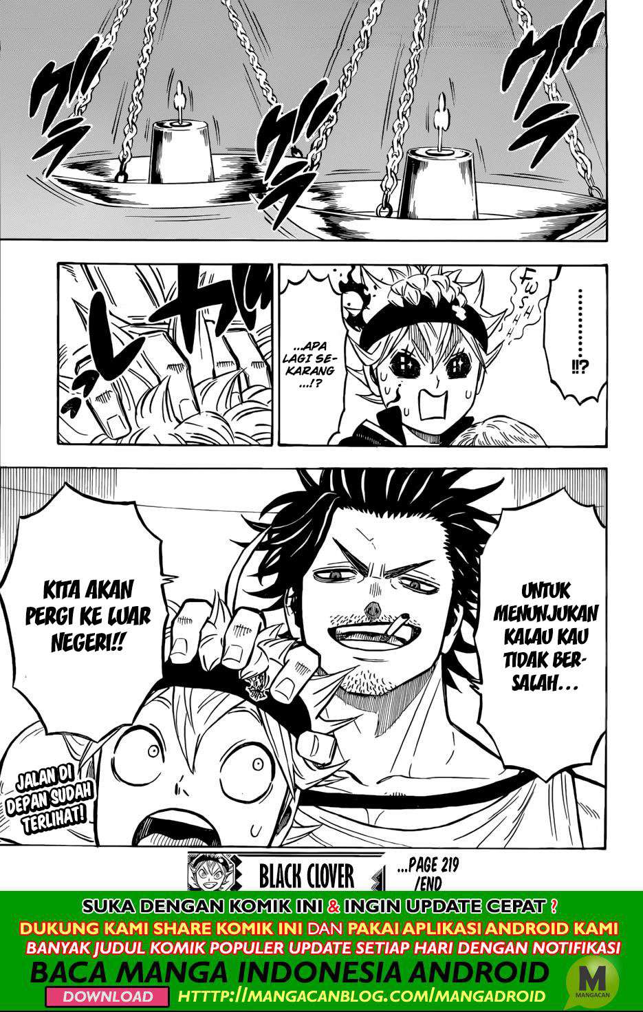 Black Clover Chapter 219 page 13