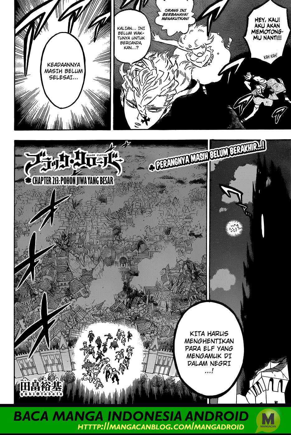 Black Clover Chapter 213 page 3
