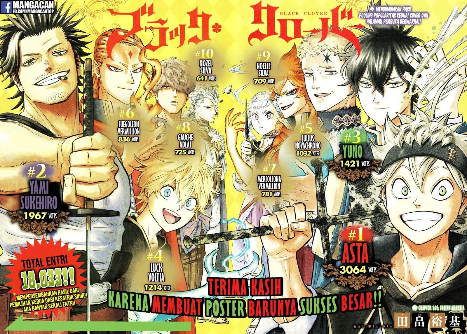 Black Clover Chapter 161 page 3