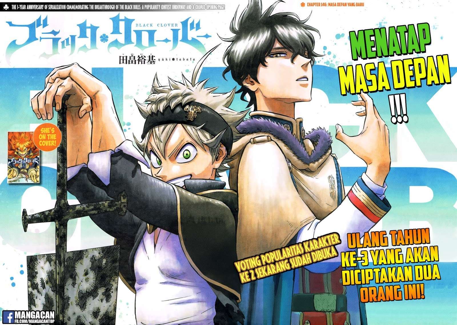 Black Clover Chapter 146 page 3
