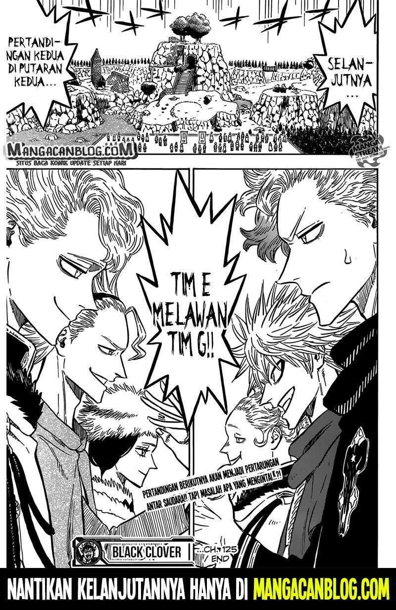 Black Clover Chapter 125 page 18