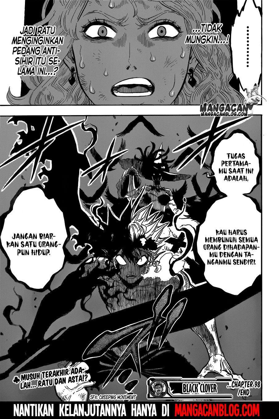 Black Clover Chapter 98 page 18