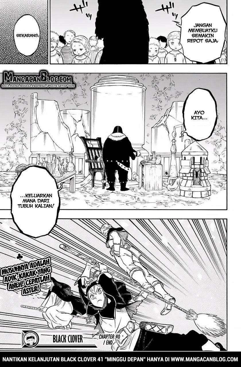 Black Clover Chapter 40 page 18