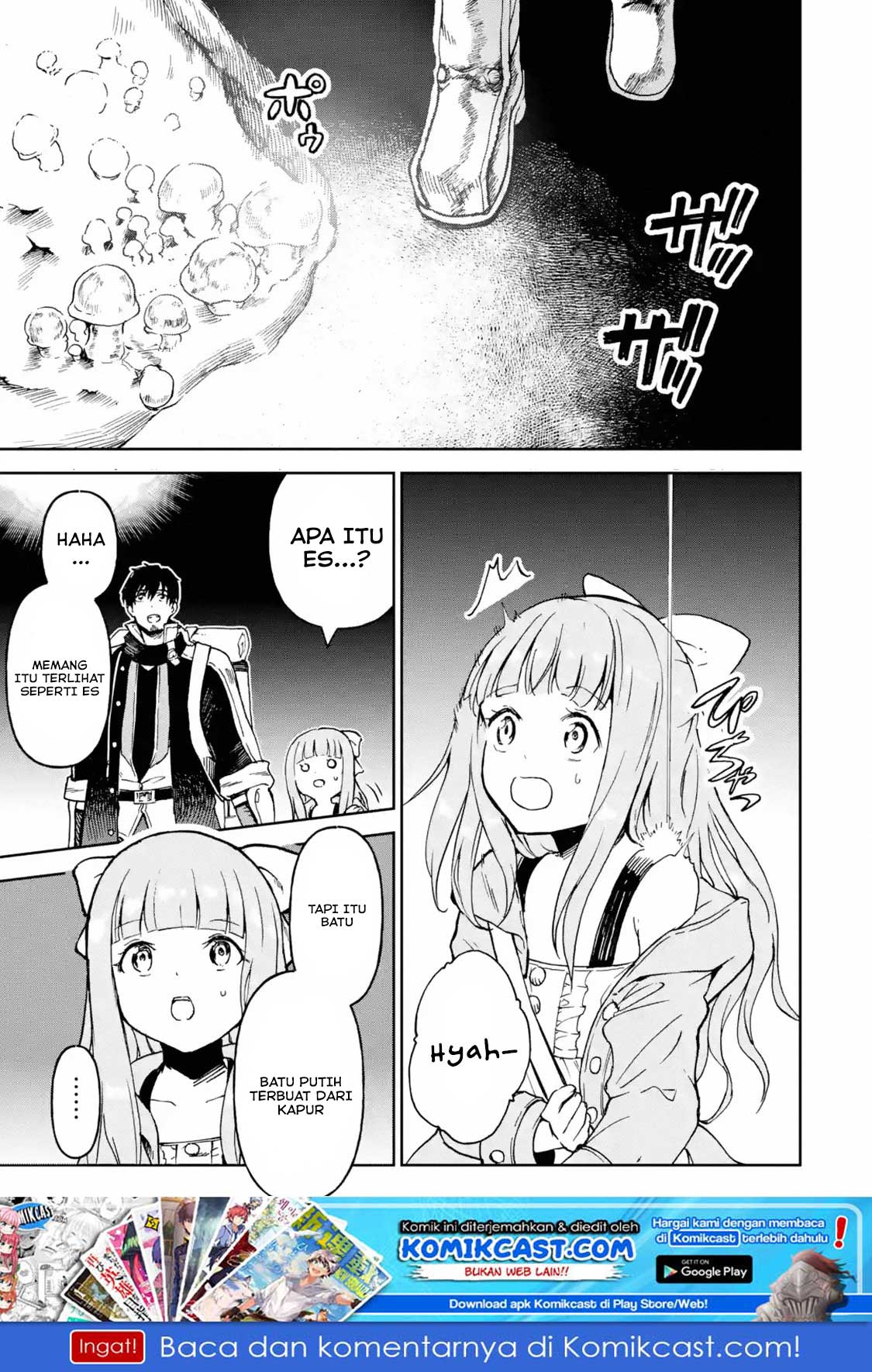 Manga Boukensha License o Hakudatsu Sareta Ossan Dakedo, Manamusume ga Dekita no de Nonbiri Jinsei Chapter 12.1 gambar 2