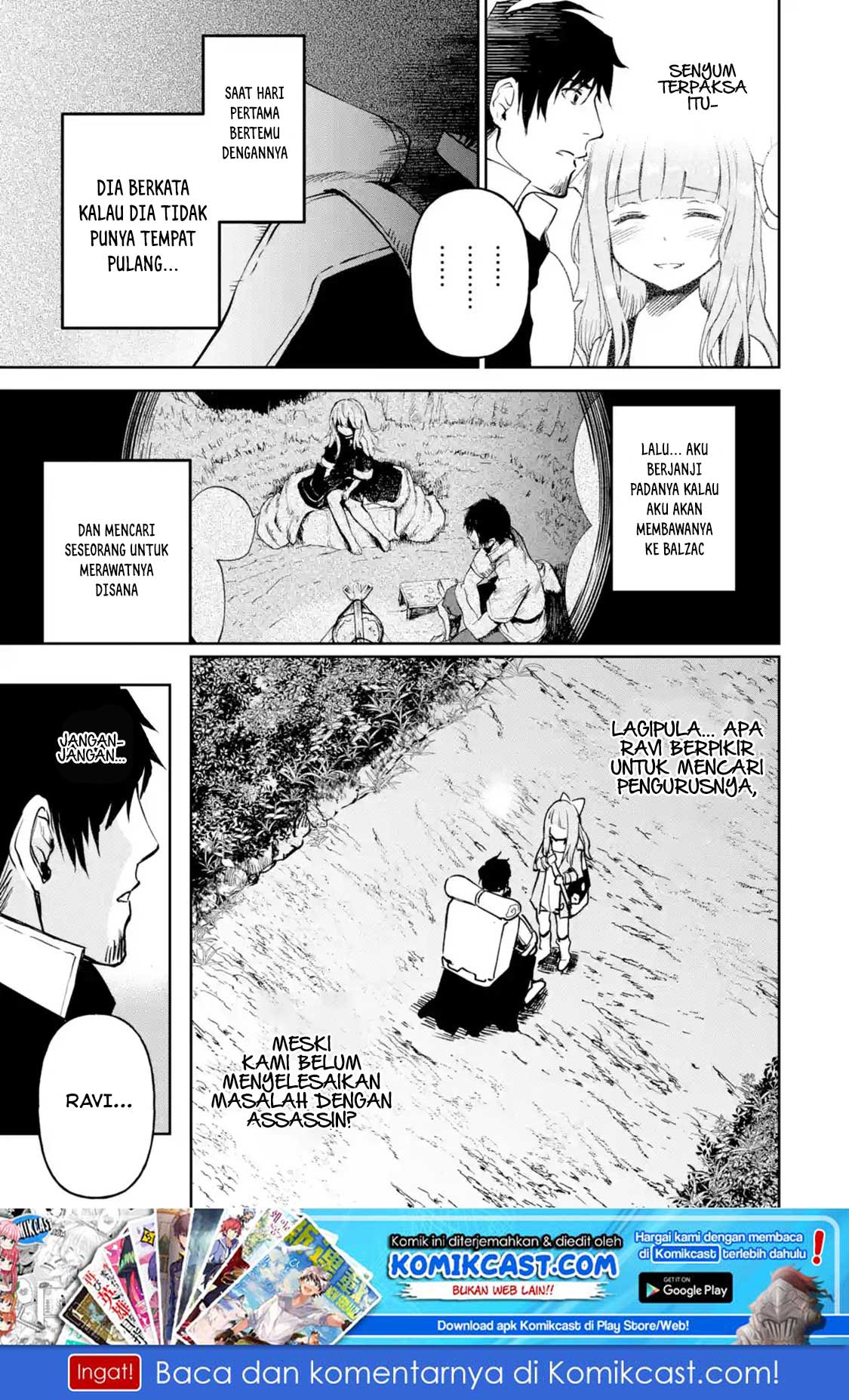 Manga Boukensha License o Hakudatsu Sareta Ossan Dakedo, Manamusume ga Dekita no de Nonbiri Jinsei Chapter 11.5 gambar 2