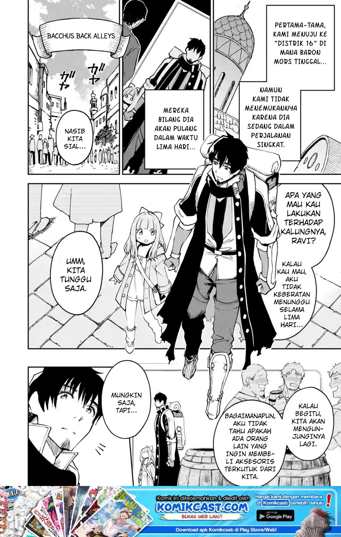 Manga Boukensha License o Hakudatsu Sareta Ossan Dakedo, Manamusume ga Dekita no de Nonbiri Jinsei Chapter 08.2 gambar 2