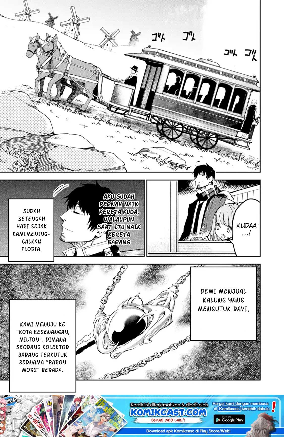 Manga Boukensha License o Hakudatsu Sareta Ossan Dakedo, Manamusume ga Dekita no de Nonbiri Jinsei Chapter 08.1 gambar 2
