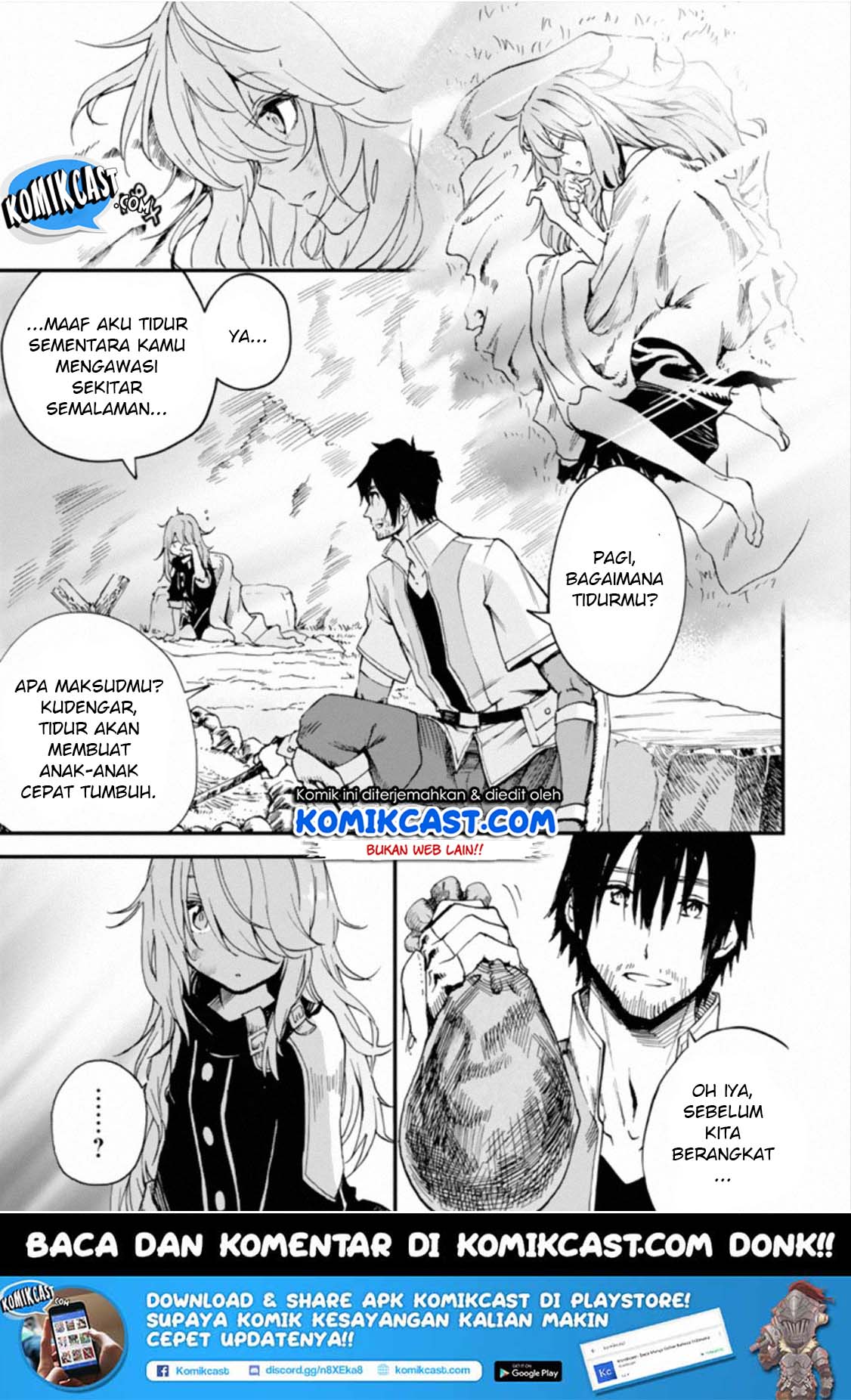 Manga Boukensha License o Hakudatsu Sareta Ossan Dakedo, Manamusume ga Dekita no de Nonbiri Jinsei Chapter 02.1 gambar 2