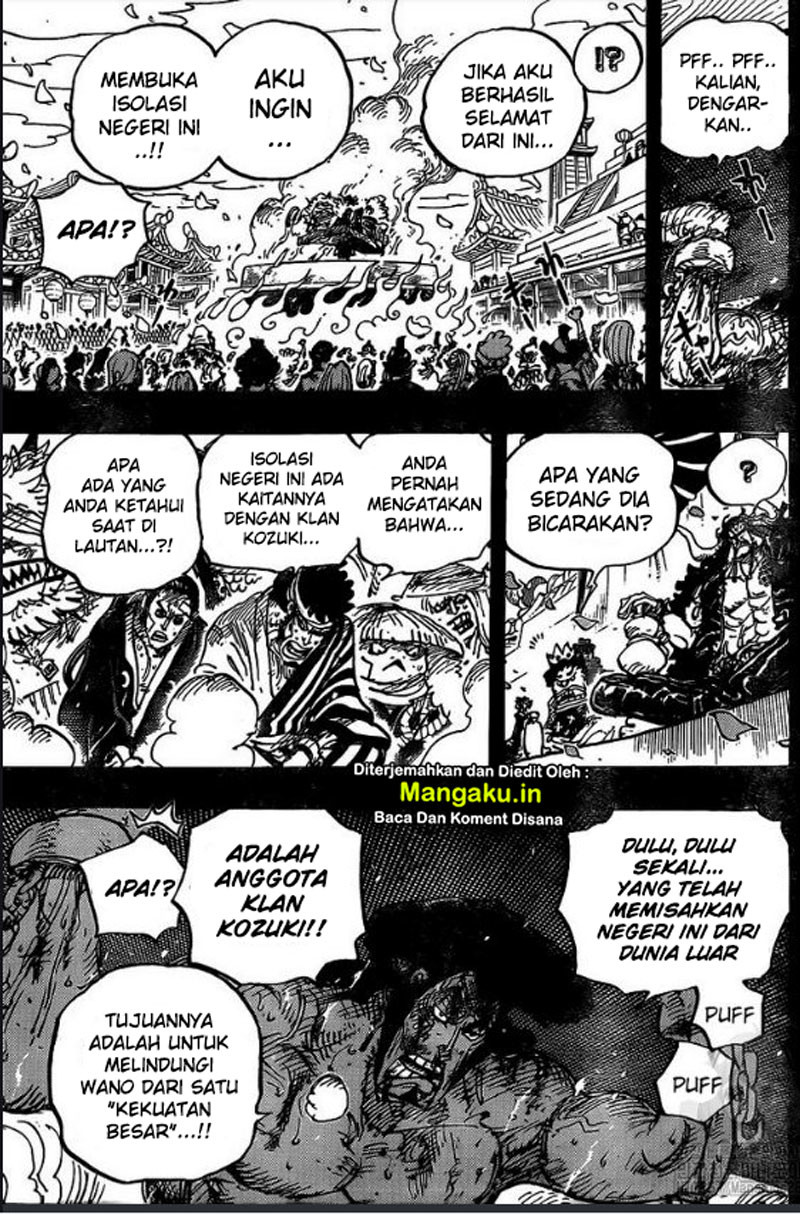 One Piece Chapter 972 page 6