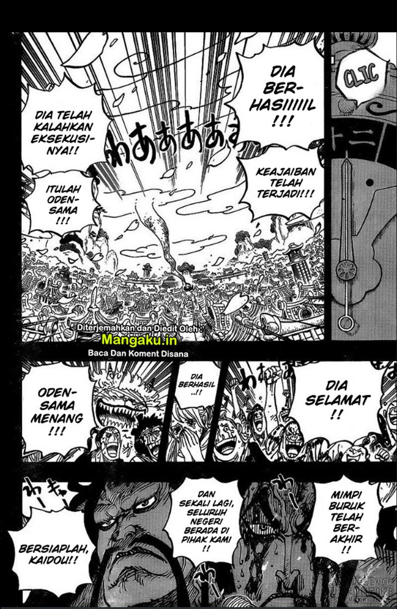 One Piece Chapter 972 page 9