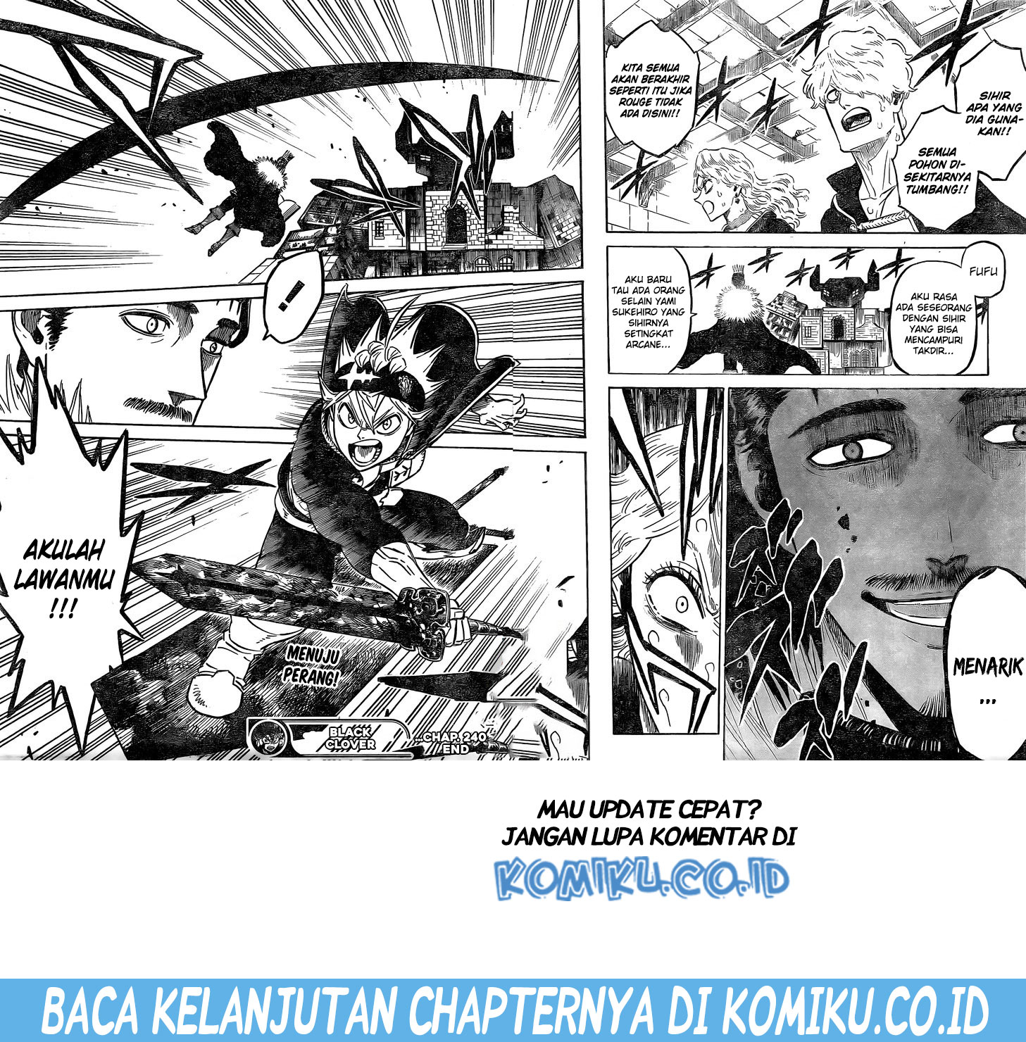 Black Clover Chapter 240 page 13
