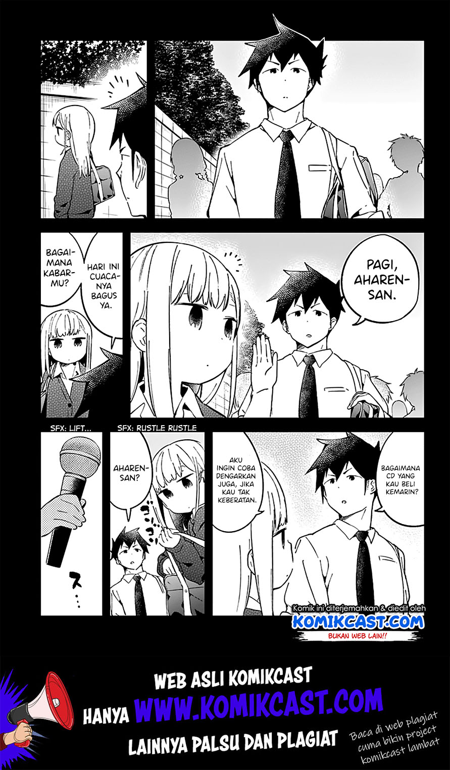 Aharen-san wa Hakarenai Chapter 24 page 6