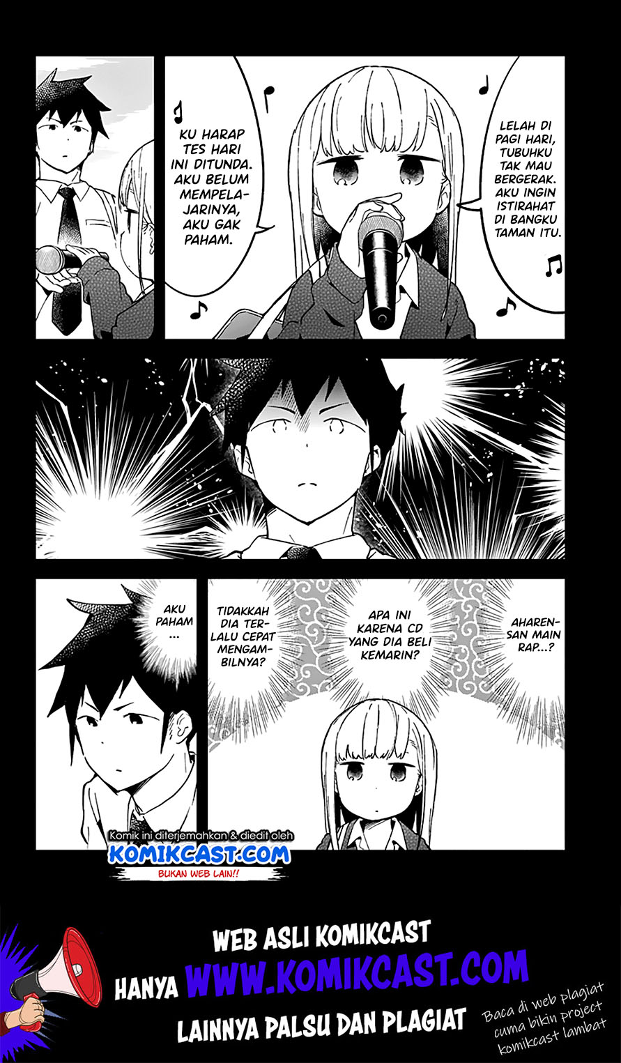 Aharen-san wa Hakarenai Chapter 24 page 7
