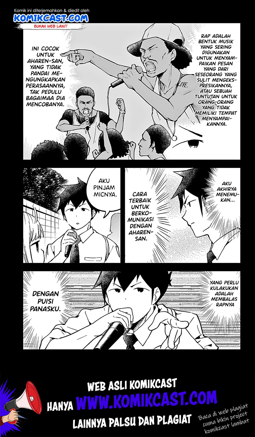 Aharen-san wa Hakarenai Chapter 24 page 8