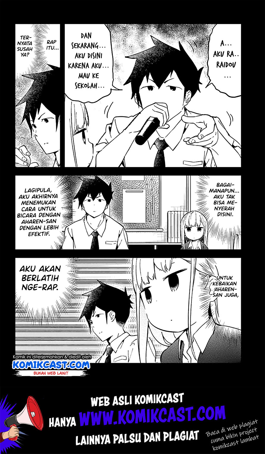 Aharen-san wa Hakarenai Chapter 24 page 9