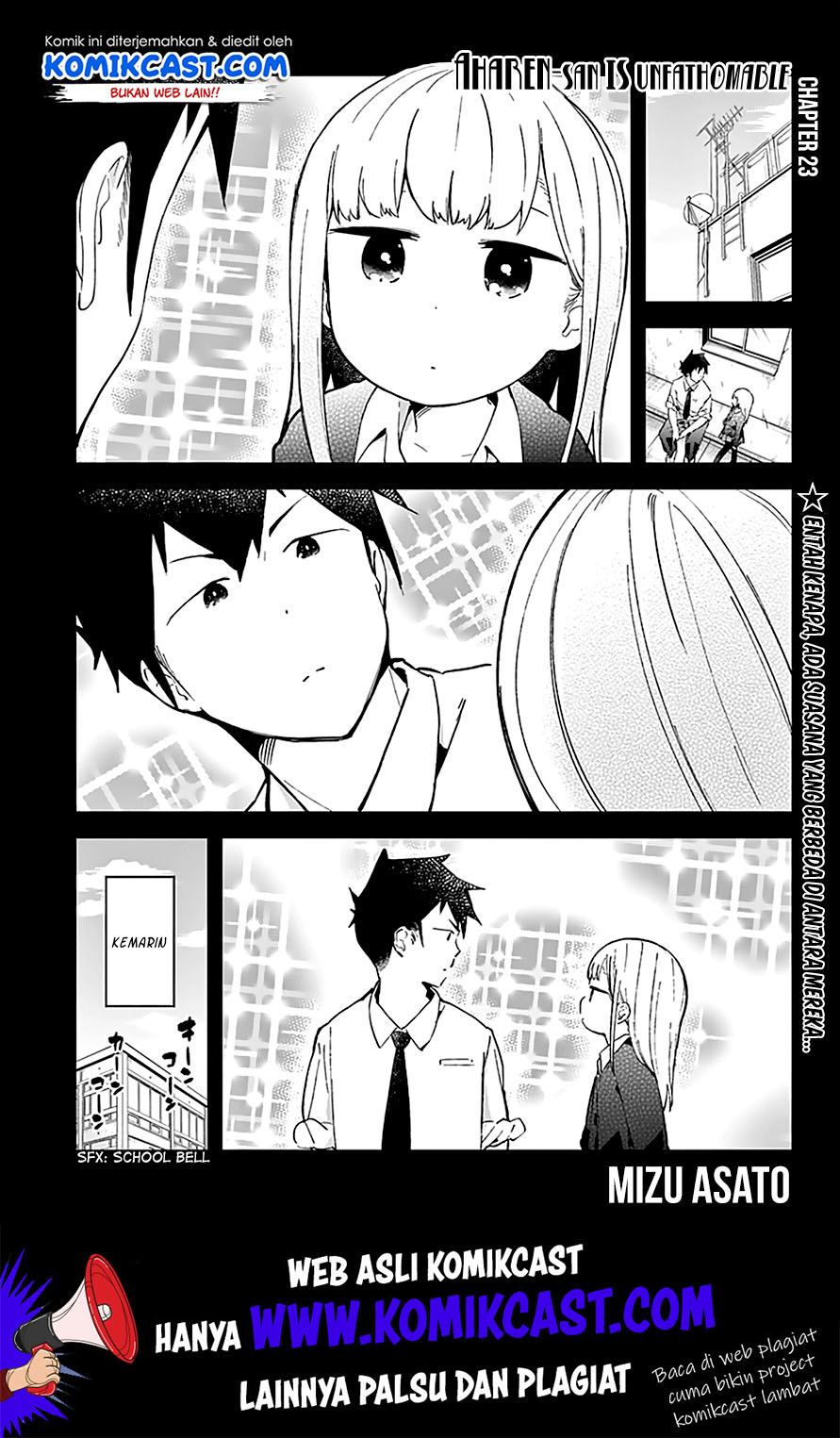 Aharen-san wa Hakarenai Chapter 23 page 3