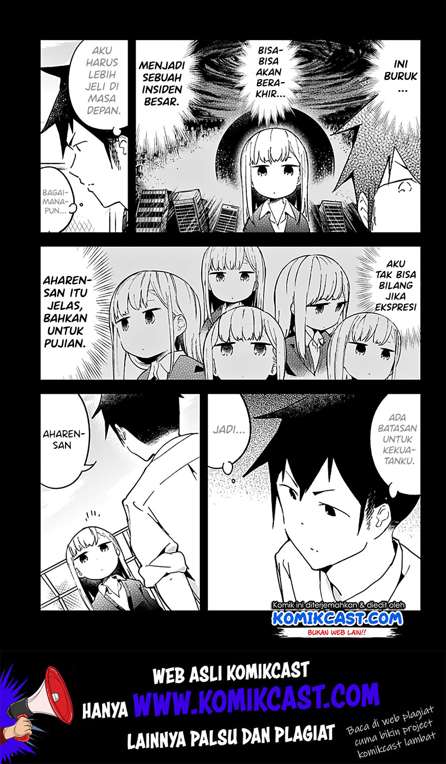 Aharen-san wa Hakarenai Chapter 23 page 7
