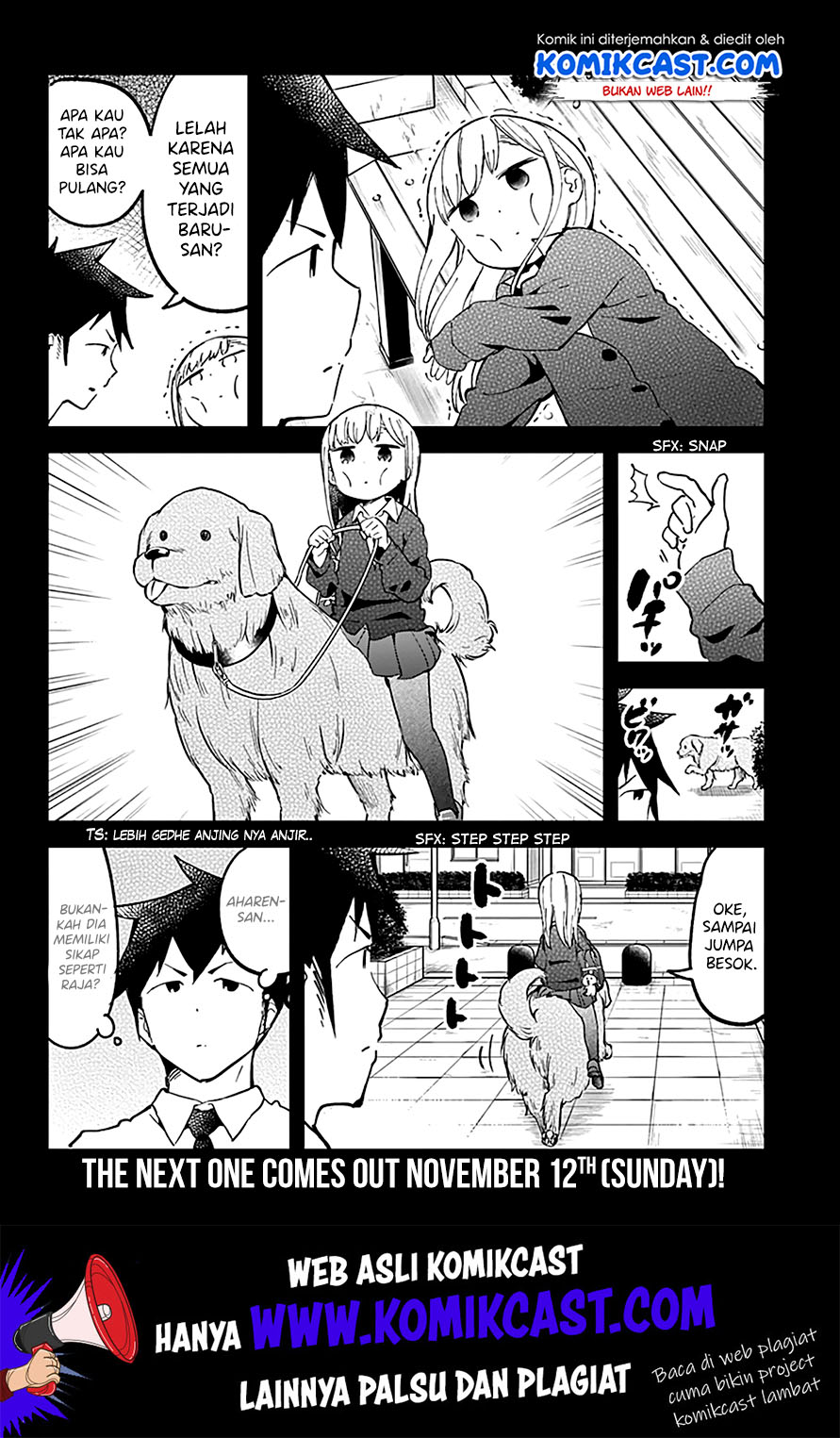 Aharen-san wa Hakarenai Chapter 22 page 18