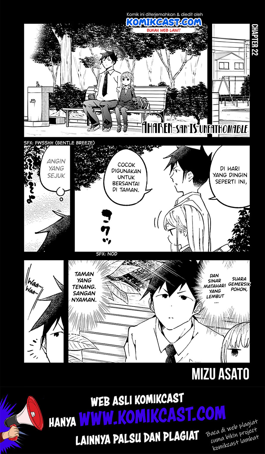 Aharen-san wa Hakarenai Chapter 22 page 3