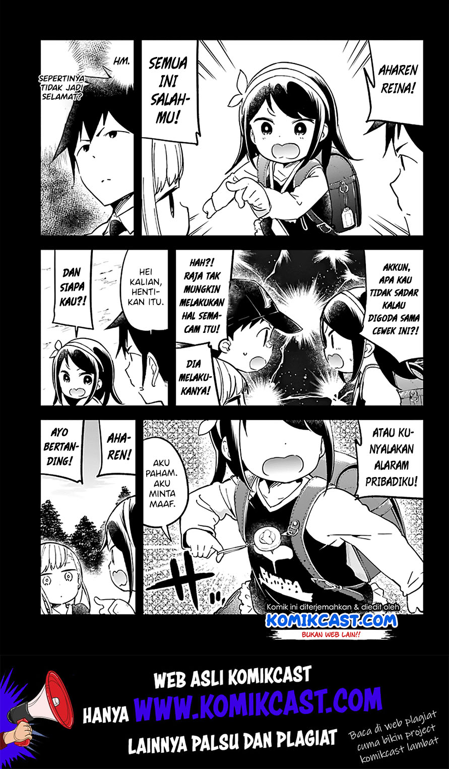 Aharen-san wa Hakarenai Chapter 22 page 9