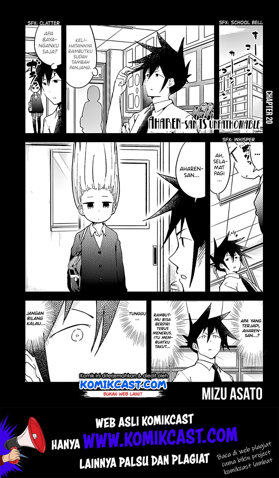 Aharen-san wa Hakarenai Chapter 20 page 3