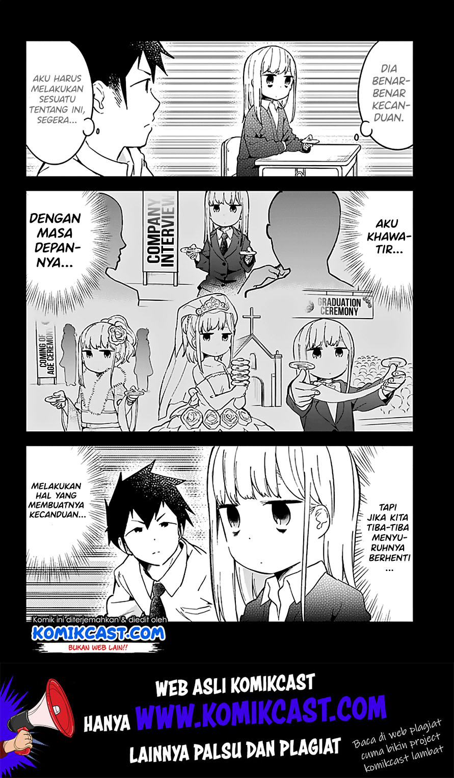 Aharen-san wa Hakarenai Chapter 18 page 16