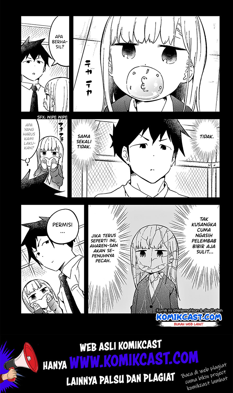 Aharen-san wa Hakarenai Chapter 25 page 10