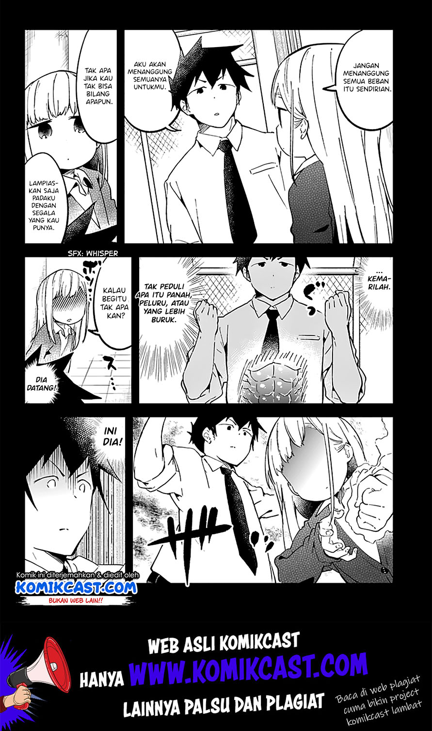 Aharen-san wa Hakarenai Chapter 25 page 7