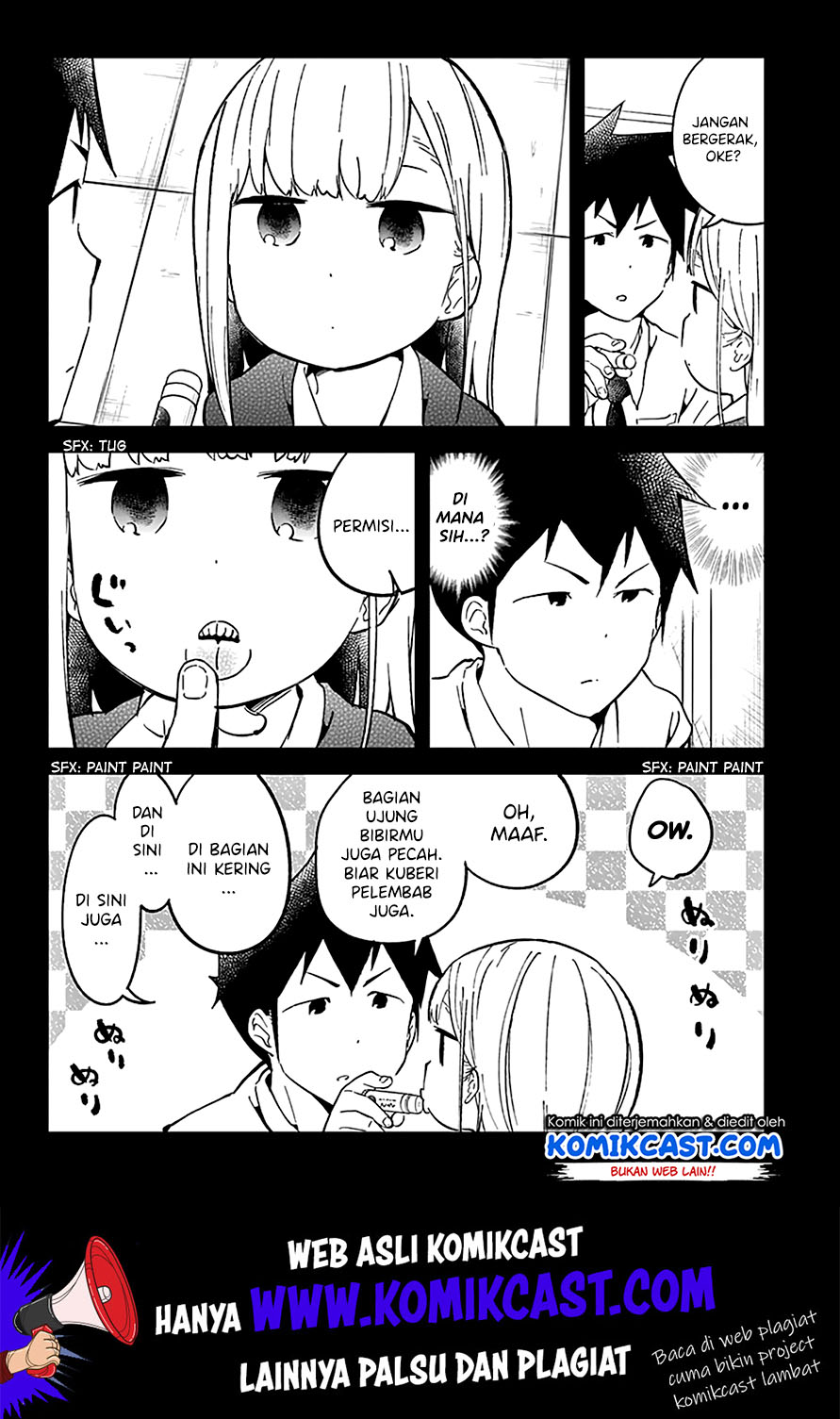 Aharen-san wa Hakarenai Chapter 25 page 9