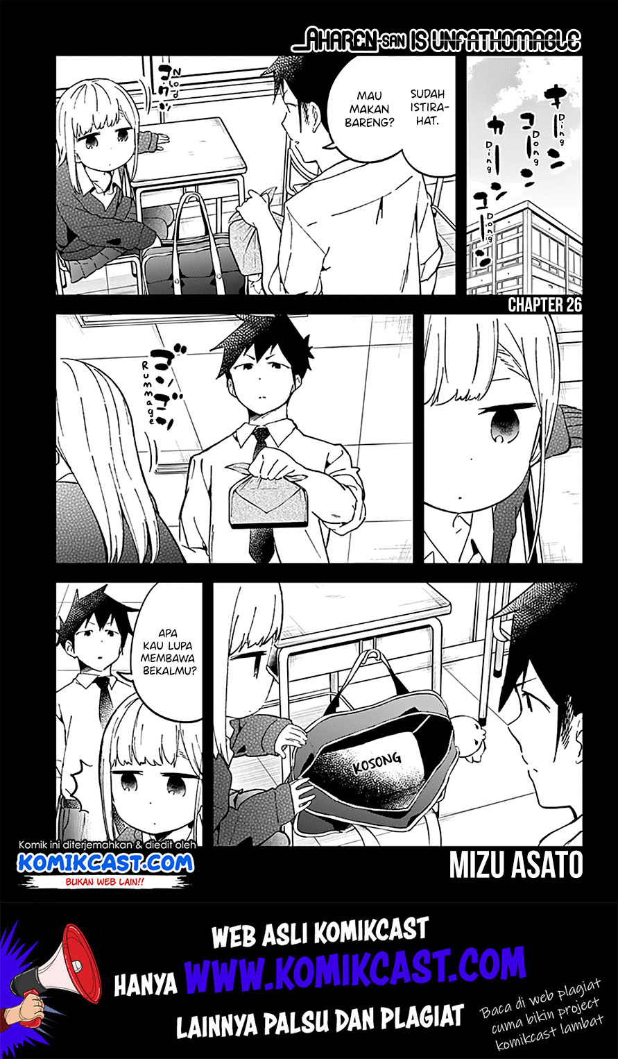 Aharen-san wa Hakarenai Chapter 26 page 4