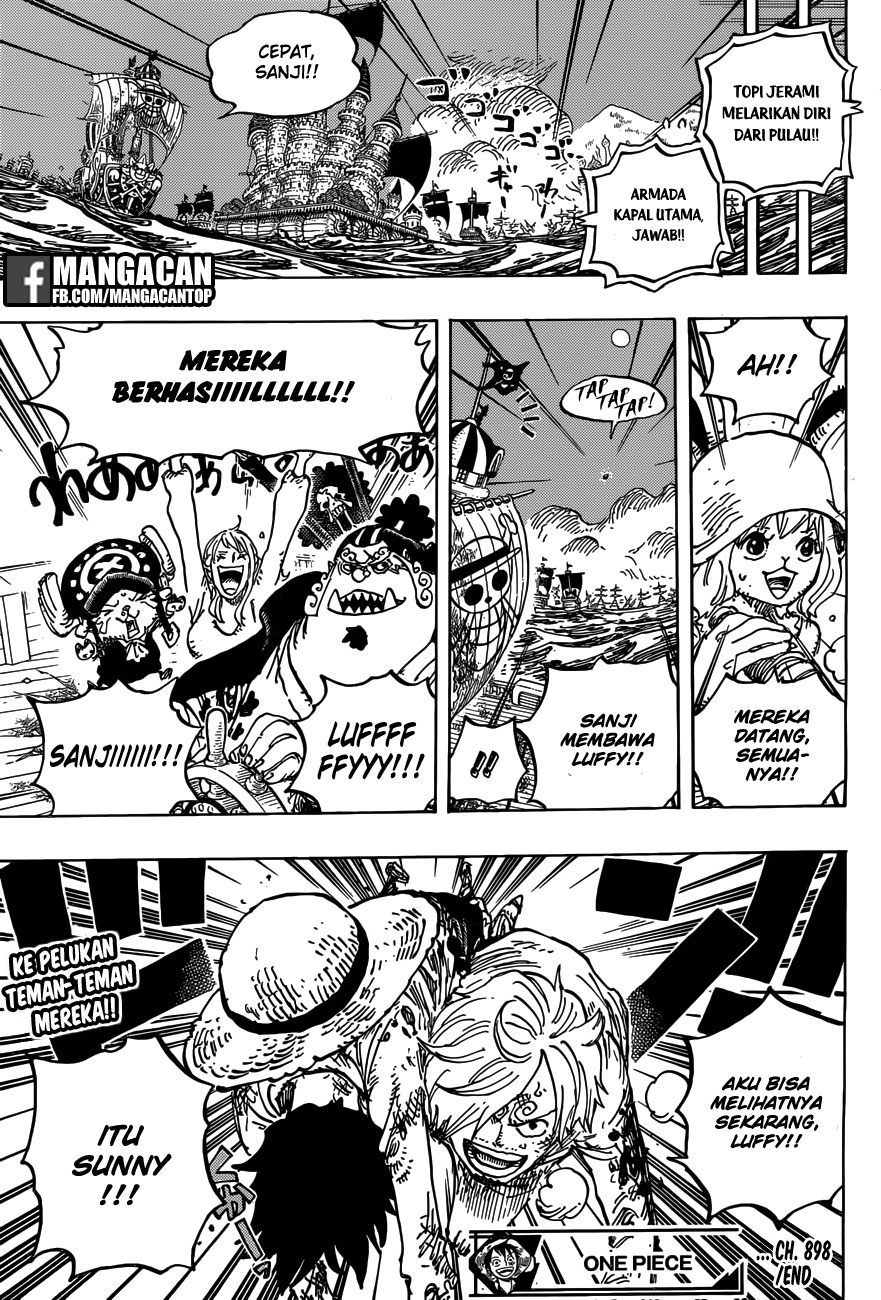 One Piece Chapter 898 page 14