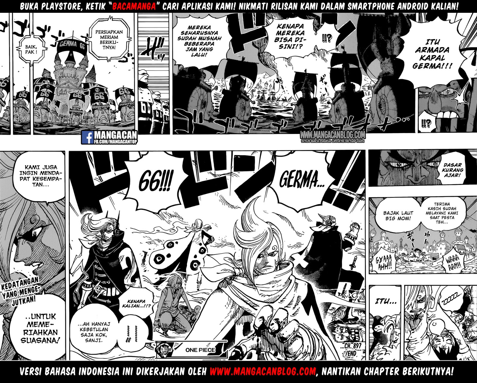 One Piece Chapter 897 page 15