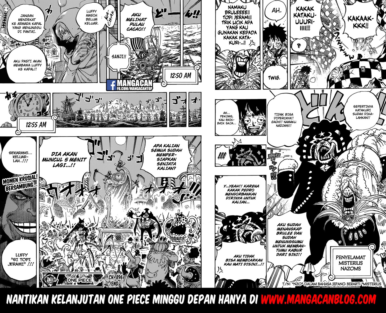 One Piece Chapter 896 page 16