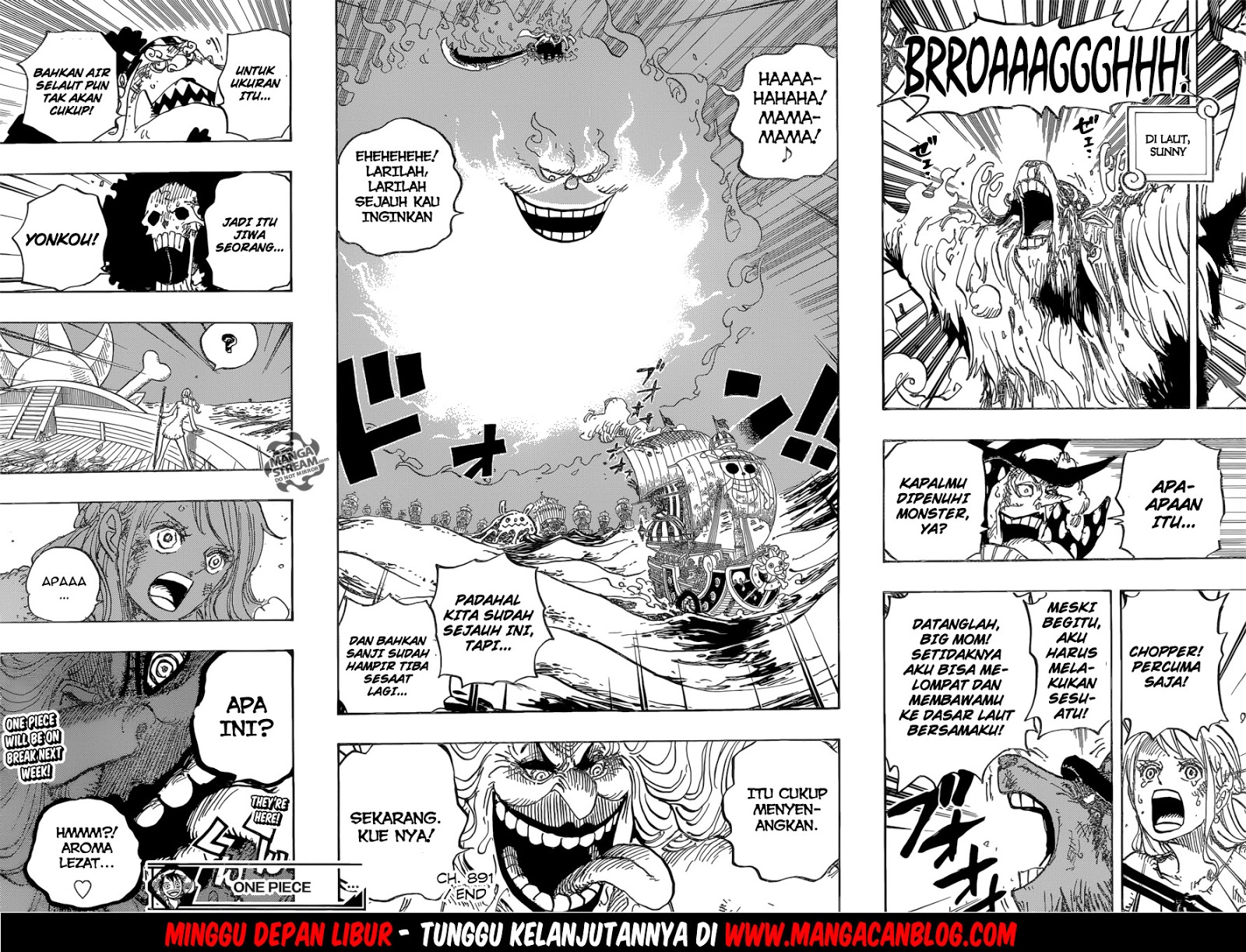 One Piece Chapter 891 page 16