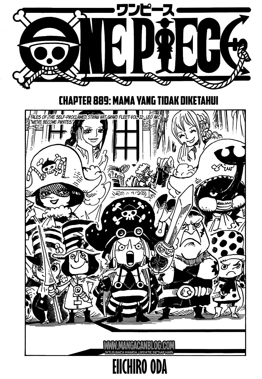 One Piece Chapter 889 page 3