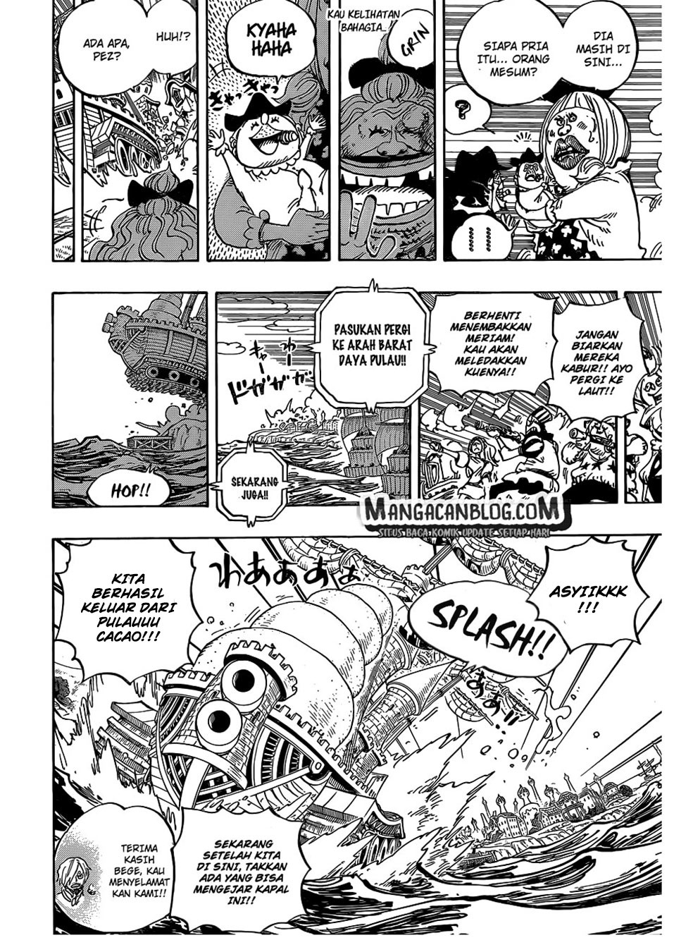 One Piece Chapter 887 page 9
