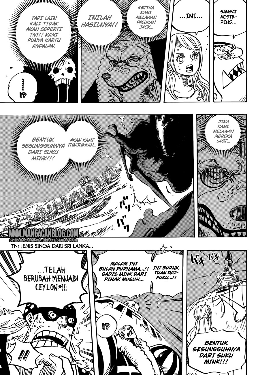 One Piece Chapter 888 page 11
