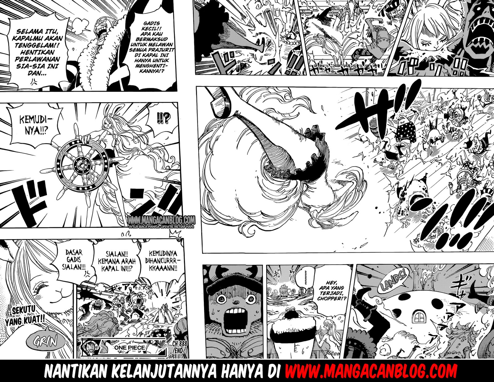 One Piece Chapter 888 page 14