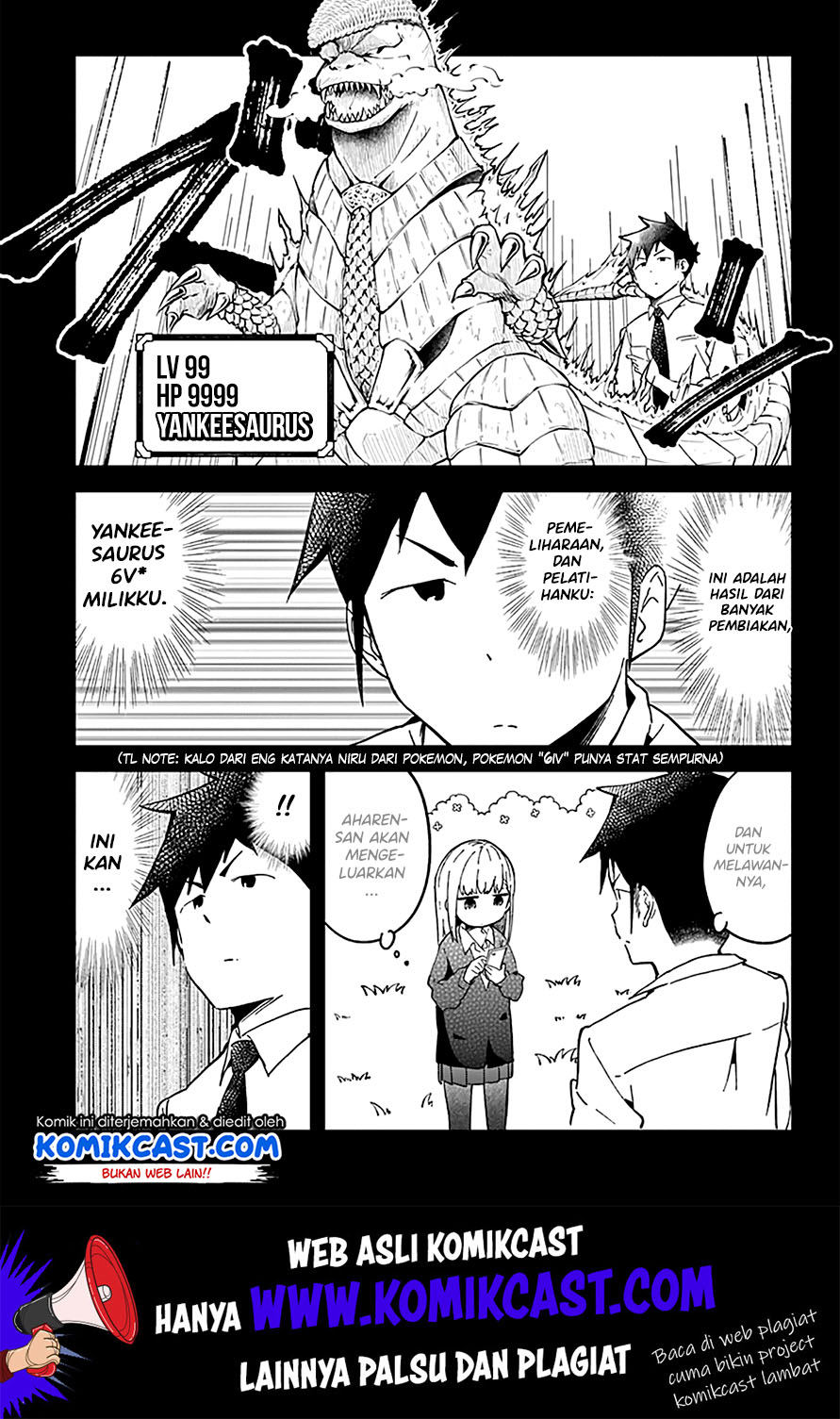 Aharen-san wa Hakarenai Chapter 29 page 9
