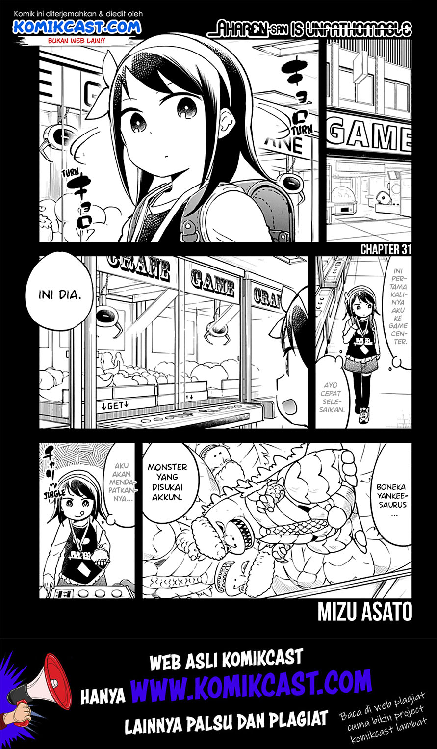 Aharen-san wa Hakarenai Chapter 31 page 3