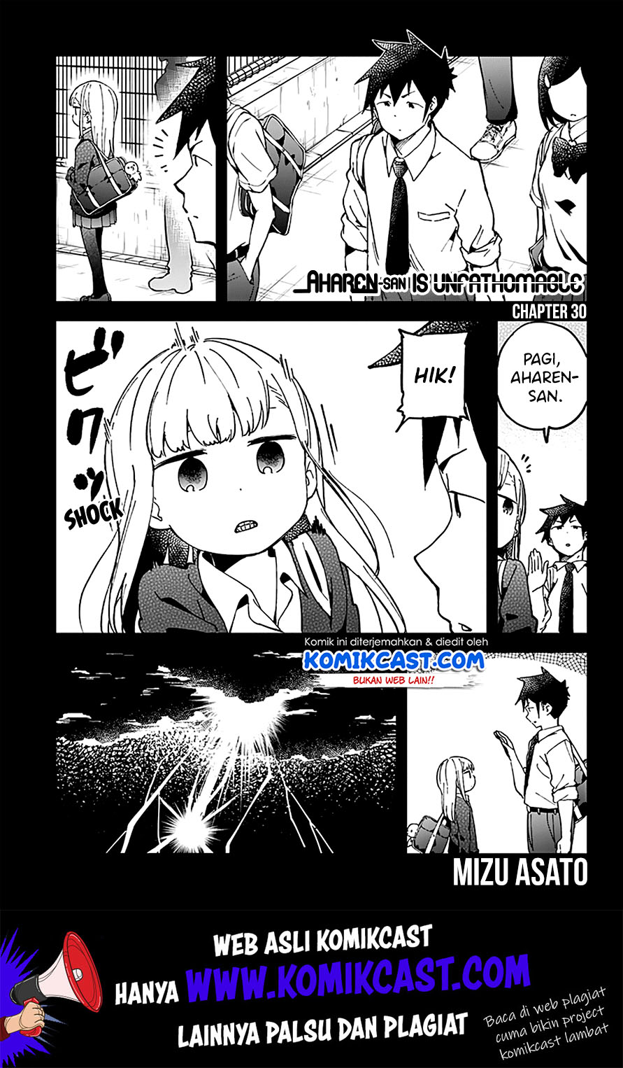 Aharen-san wa Hakarenai Chapter 30 page 3