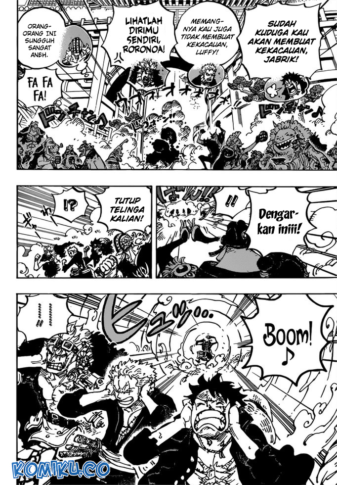 One Piece Chapter 981 page 9