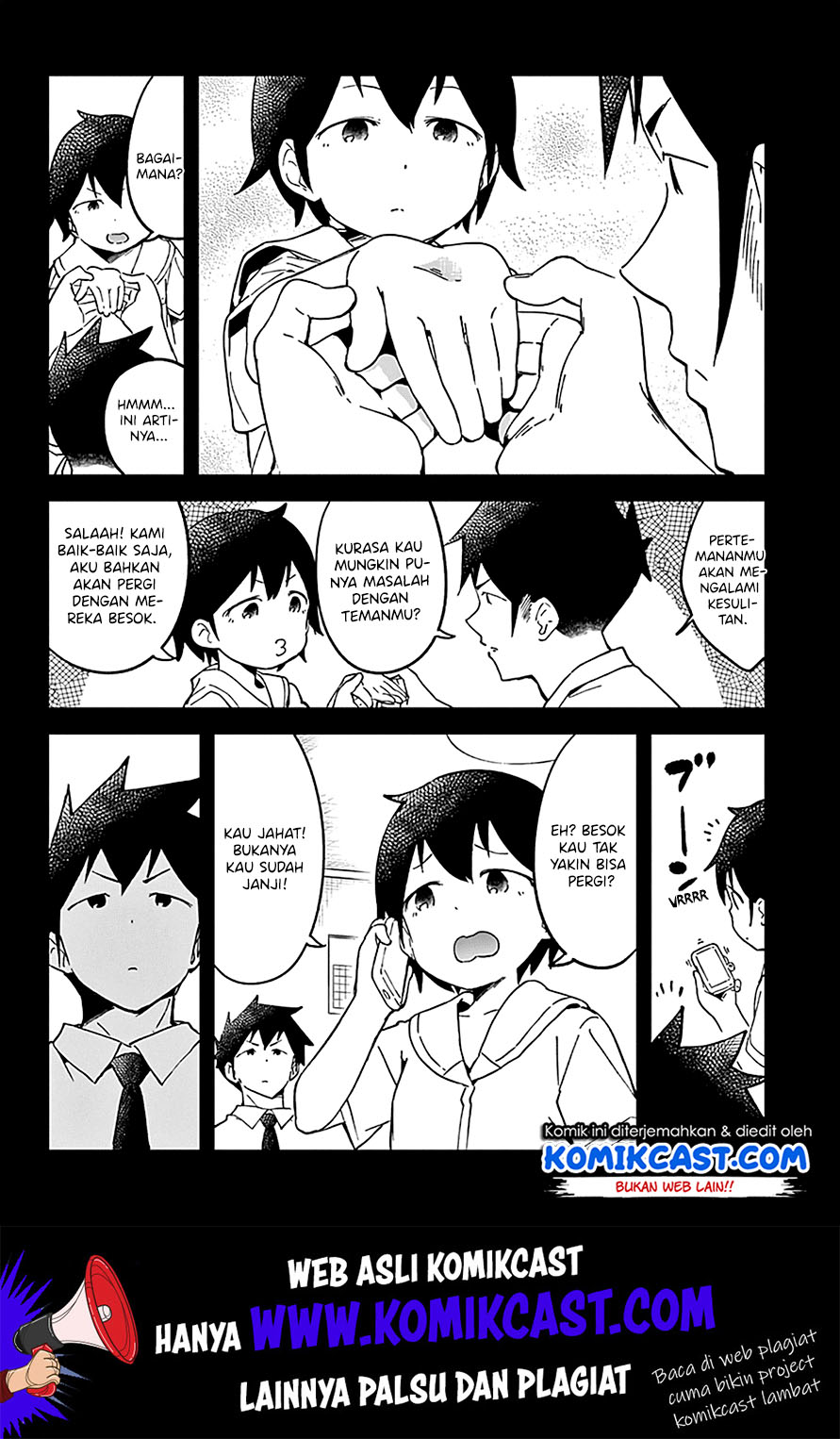 Aharen-san wa Hakarenai Chapter 33 page 4
