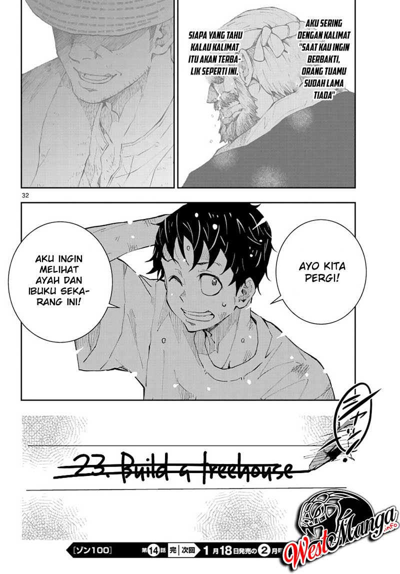 Zombie 100 ~Zombie ni Naru Made ni Shitai 100 no Koto~ Chapter 14 page 33