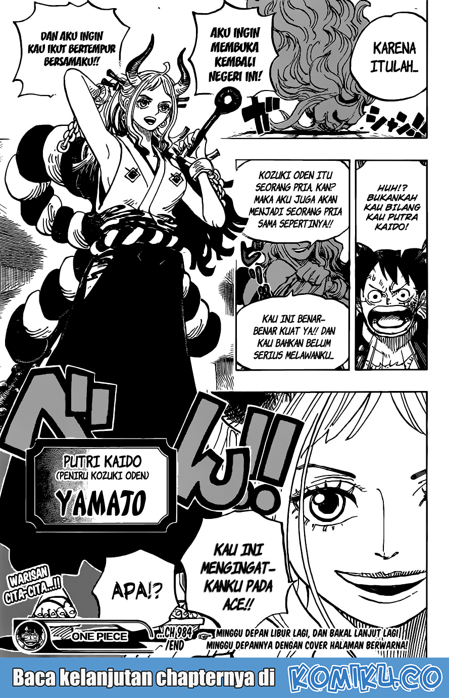 One Piece Chapter 984 page 15